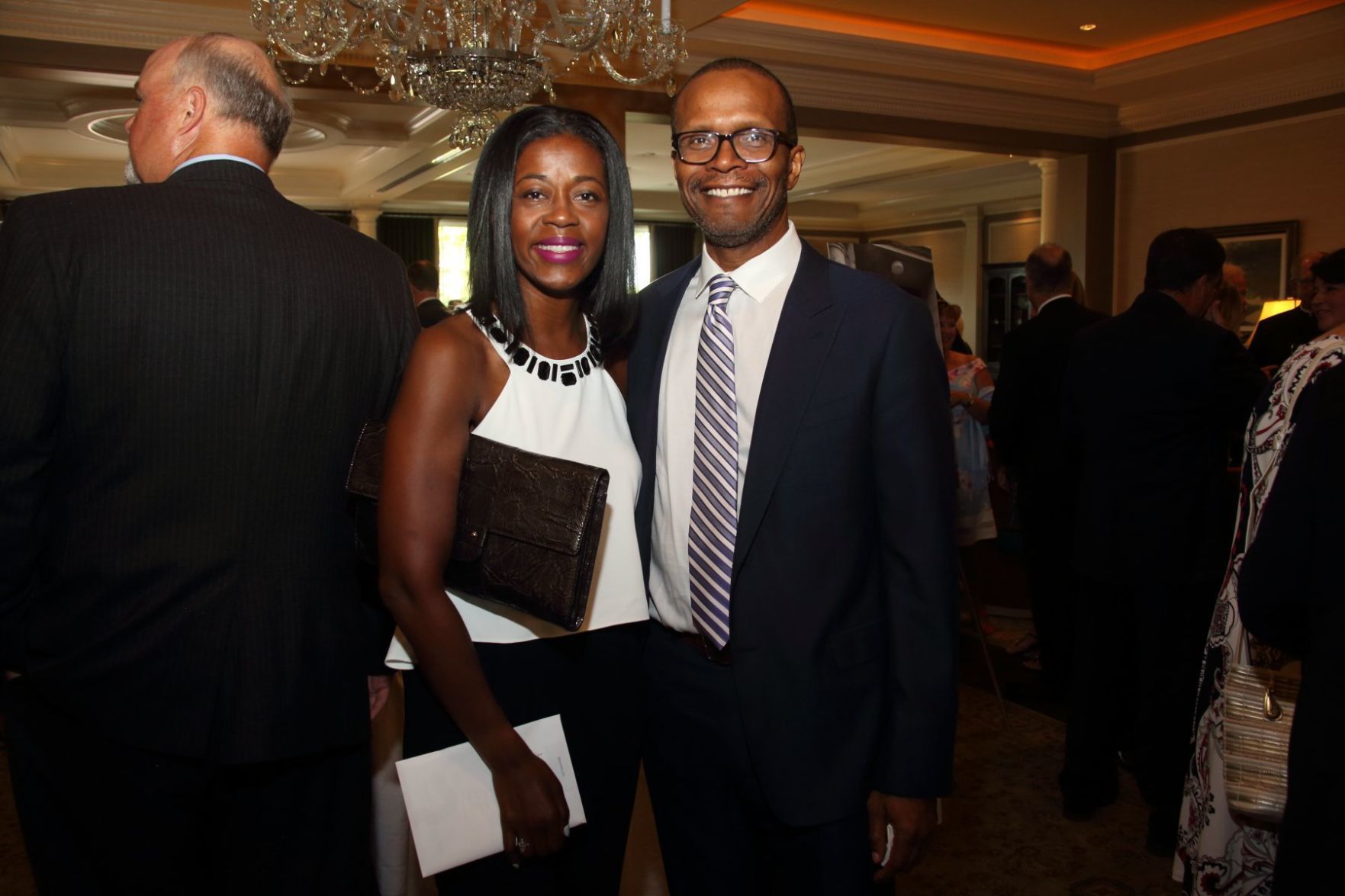 Tamarah and Clarence Brownlee